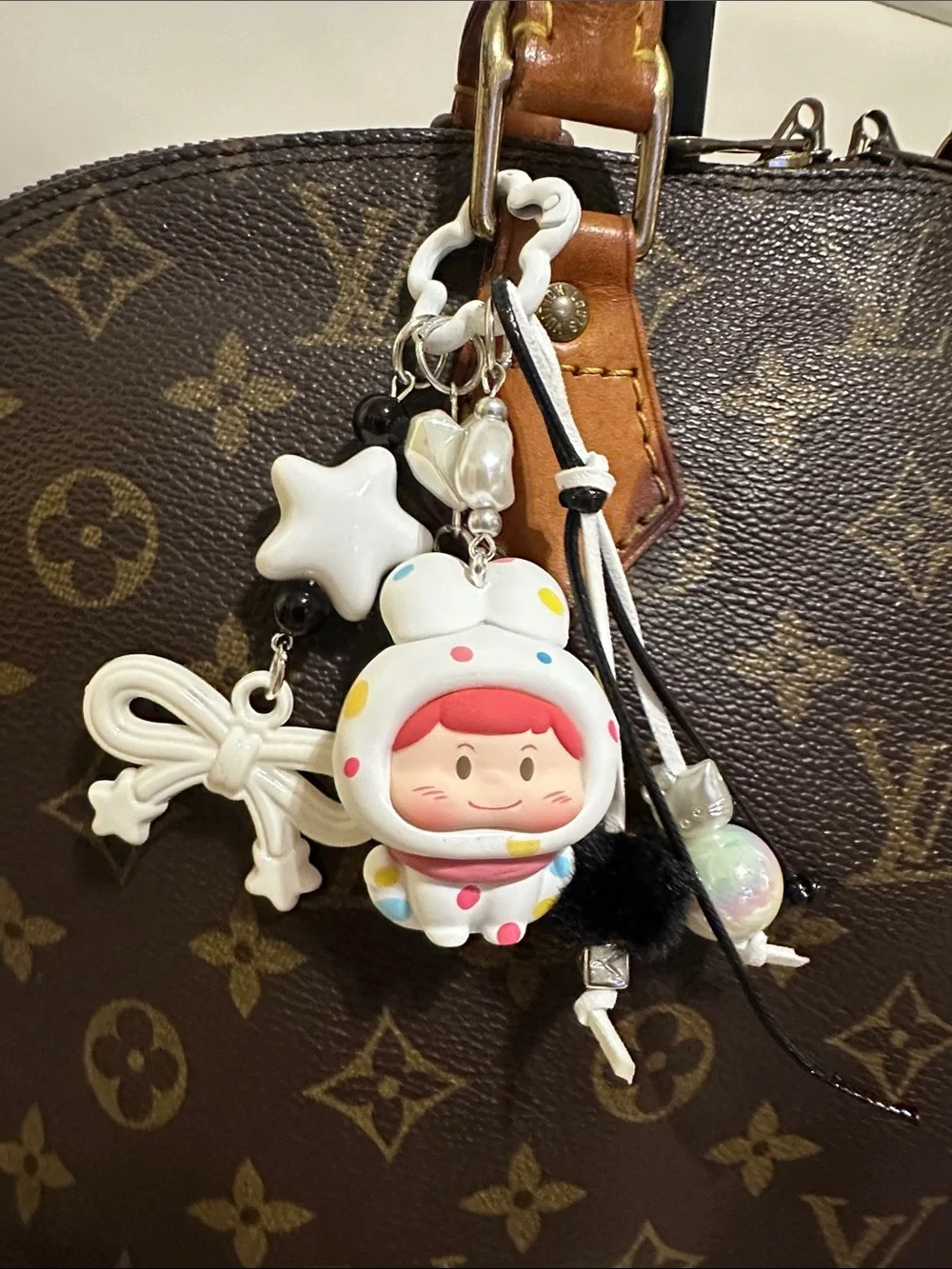 Louis Vuitton Brown Monogram Alma Satchel
